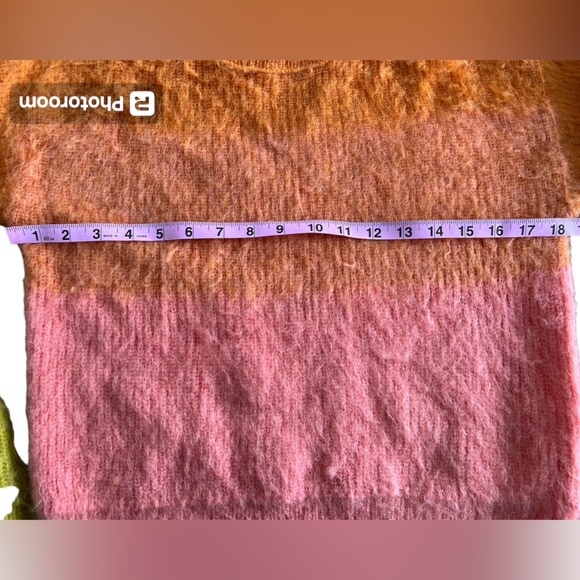 Free People Autumn Sky Fuzzy Sweater | Size Small - Picture 8 of 16